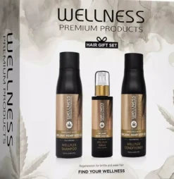 Wellness Premium ProductsWellplex Set (Shampoo 500 ml, Conditioner 500 ml, Serum 100 ml)