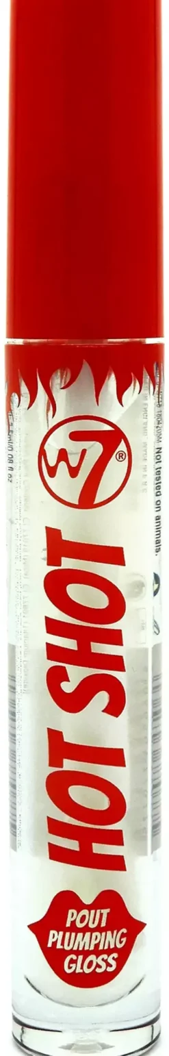 W7 Hot Shot Lip Plumping Gloss Clear