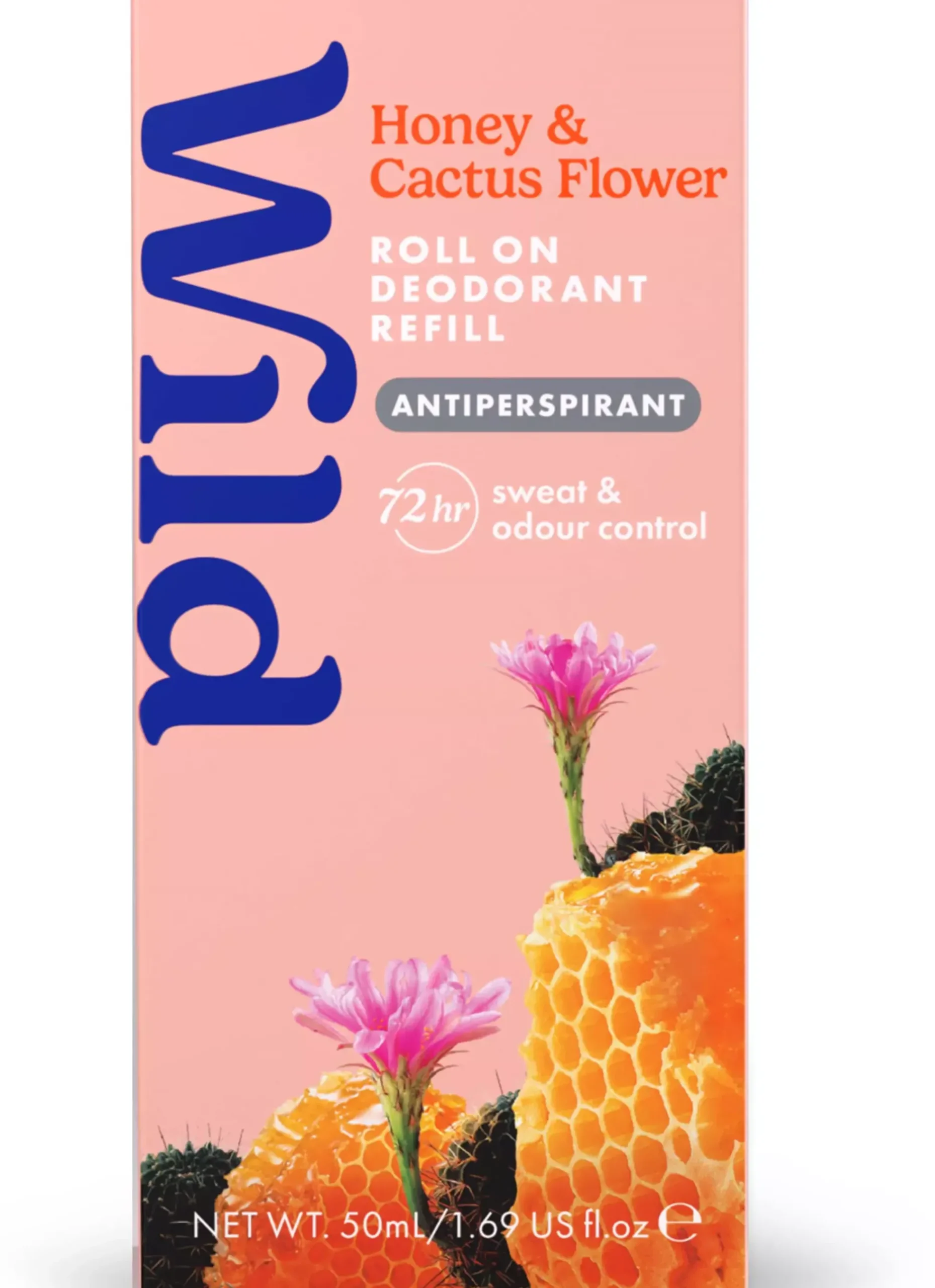 Wild Deo Roll On Refill Honey & Cactus Flower 50 ml