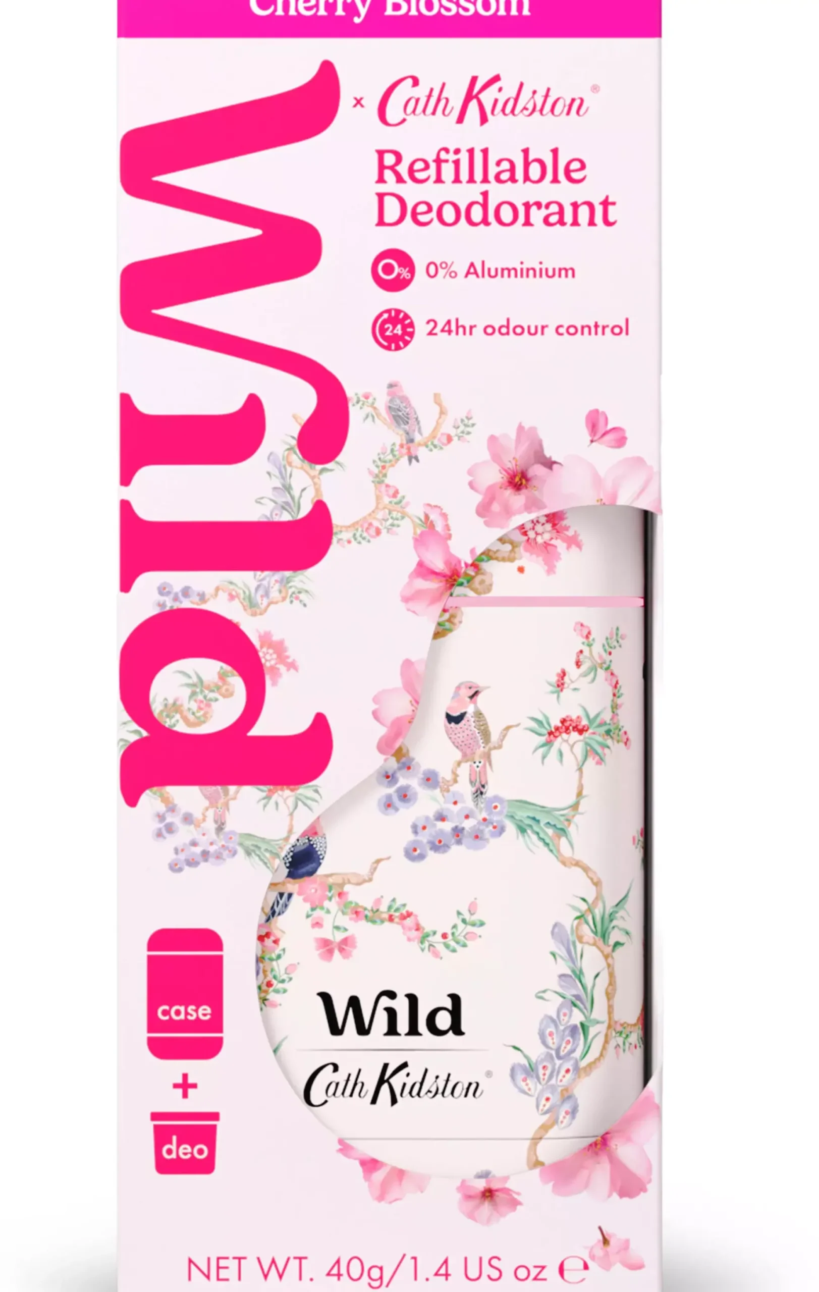Wild Deo Stick Birds Case Cherry Blossom 40 g