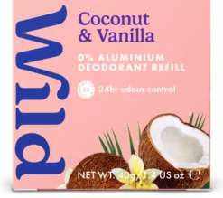 Wild Natural Deodorant Refill Coconut & Vanilla 40 g