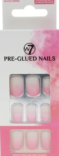 W7 Preglued Nails Blush Ombre