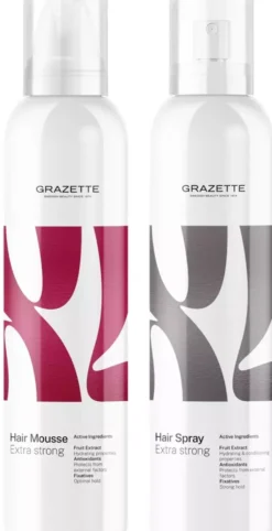 XL Hair Mousse Extra Strong 300 ml & XL Hair Spray Extra Strong 300 ml
