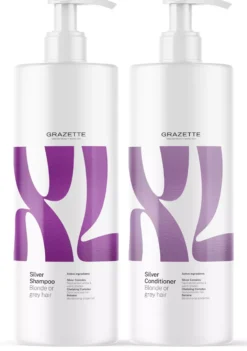 XLSilver Shampoo 1000 ml & Conditioner 1000 ml