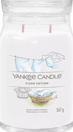 Yankee CandleClean Cotton Signature Jar Medium