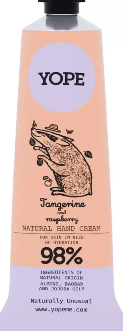 YOPEBotanical Hand Cream Tangerine and Raspberry 50 ml