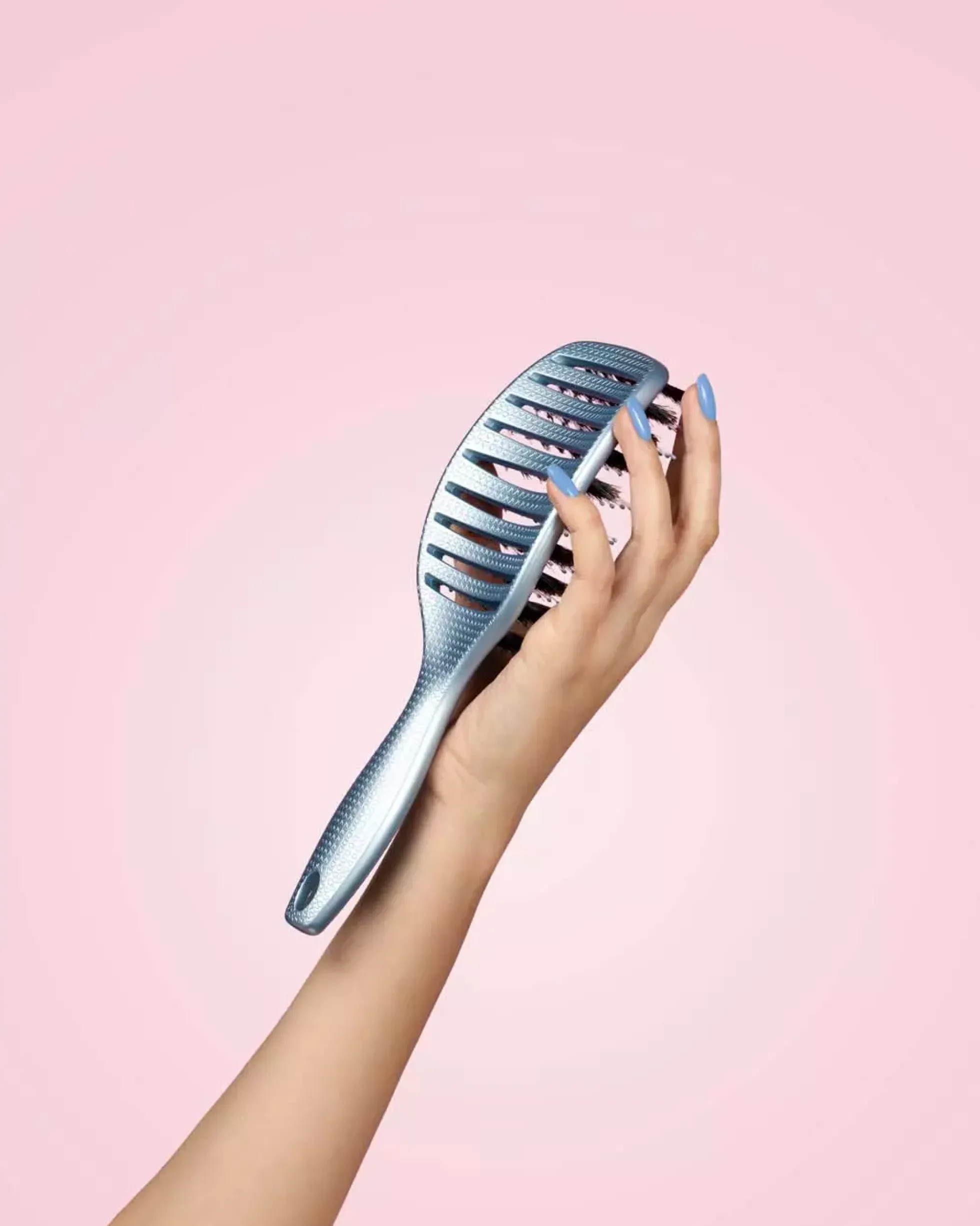 Yuaia Haircare Curvy Brush Sky Blue