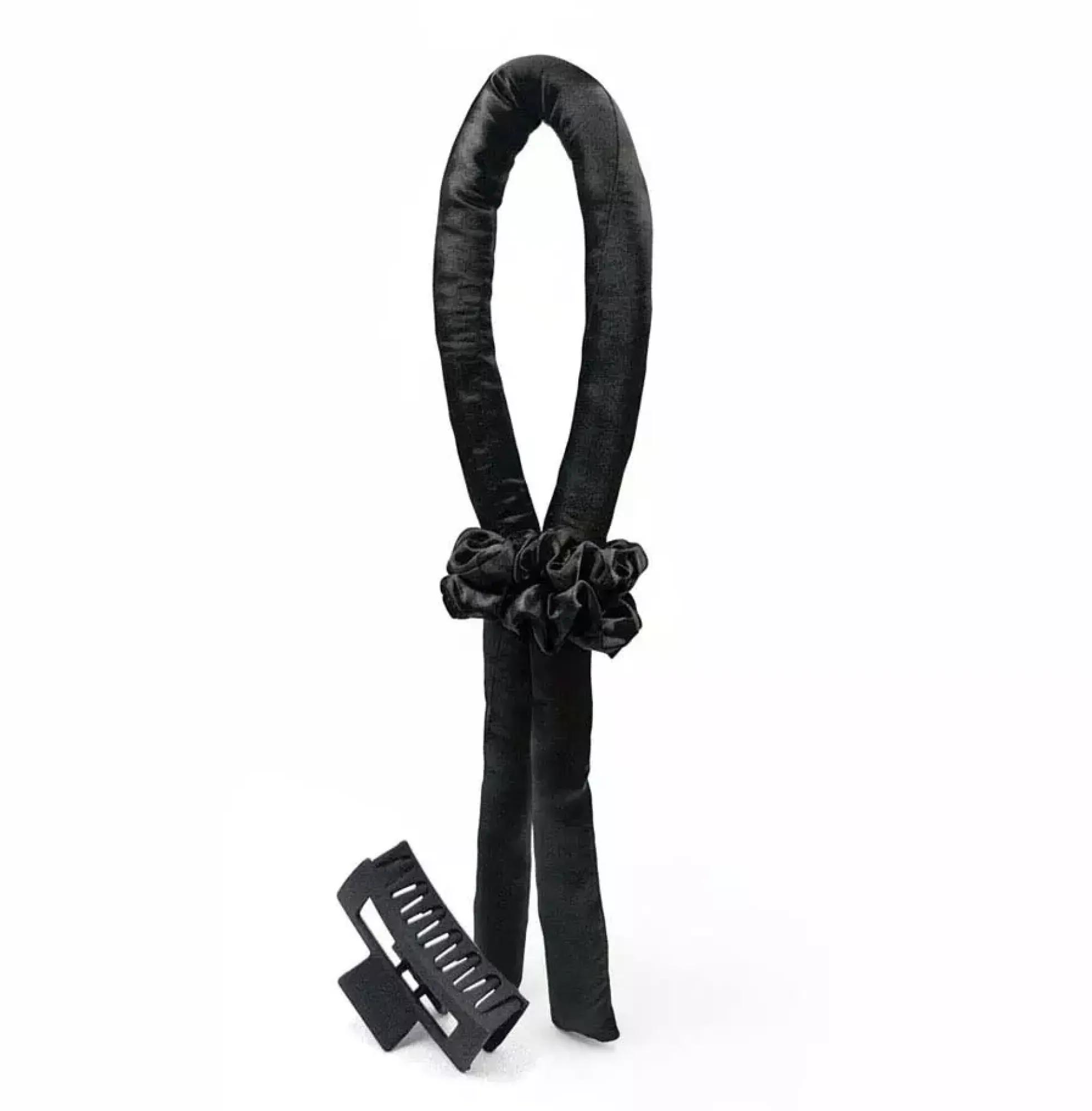 Yuaia Haircare Heatless Curls Kit, Satin Black